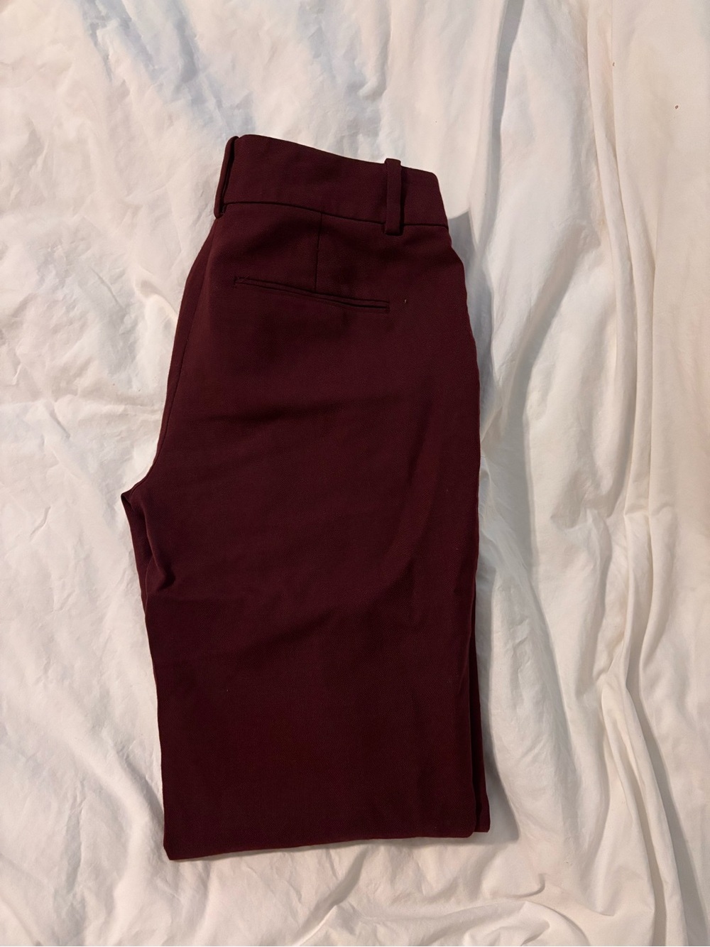 Ann Taylor women's Burgundy Dress Pants - Tailored Straight Fit
